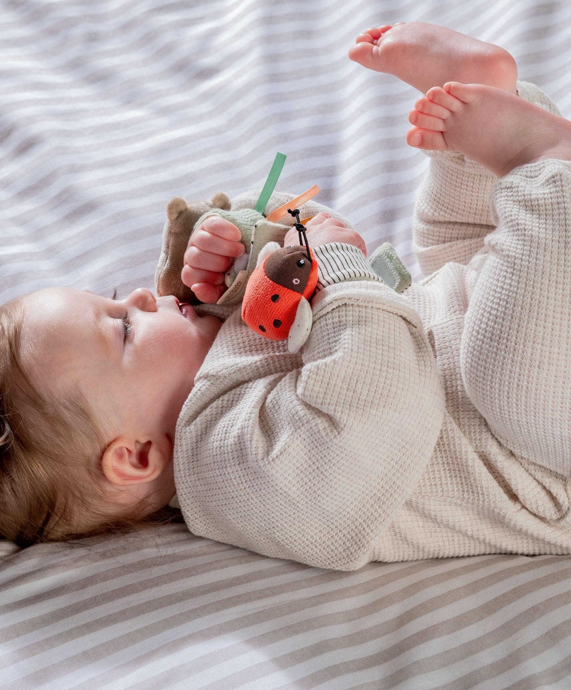 Wrist Rattles - Hippo/Ladybird  (2 Pack) - Image 4