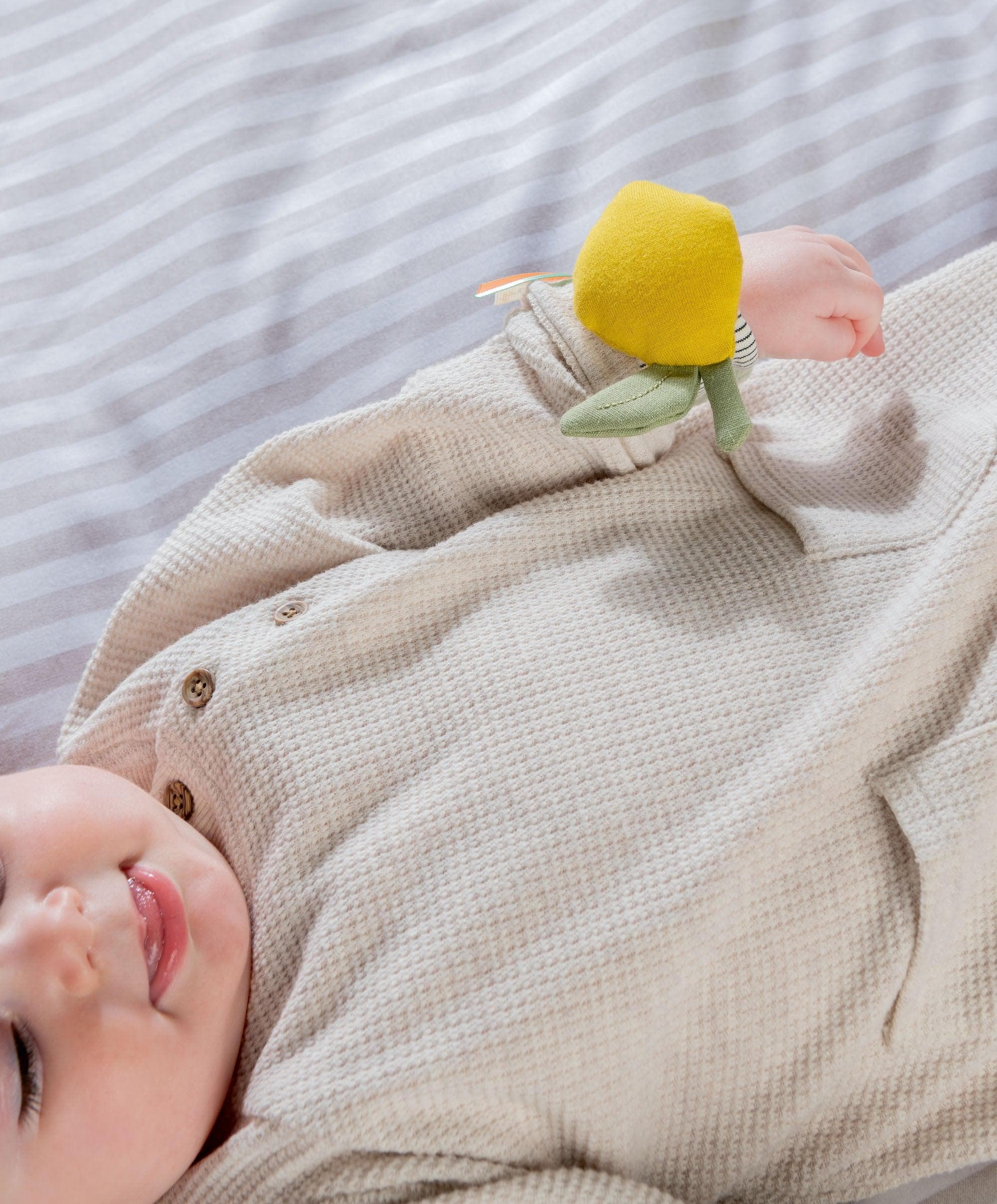 Wrist Rattles - Lion/Lemon  (2 Pack) - Image 3