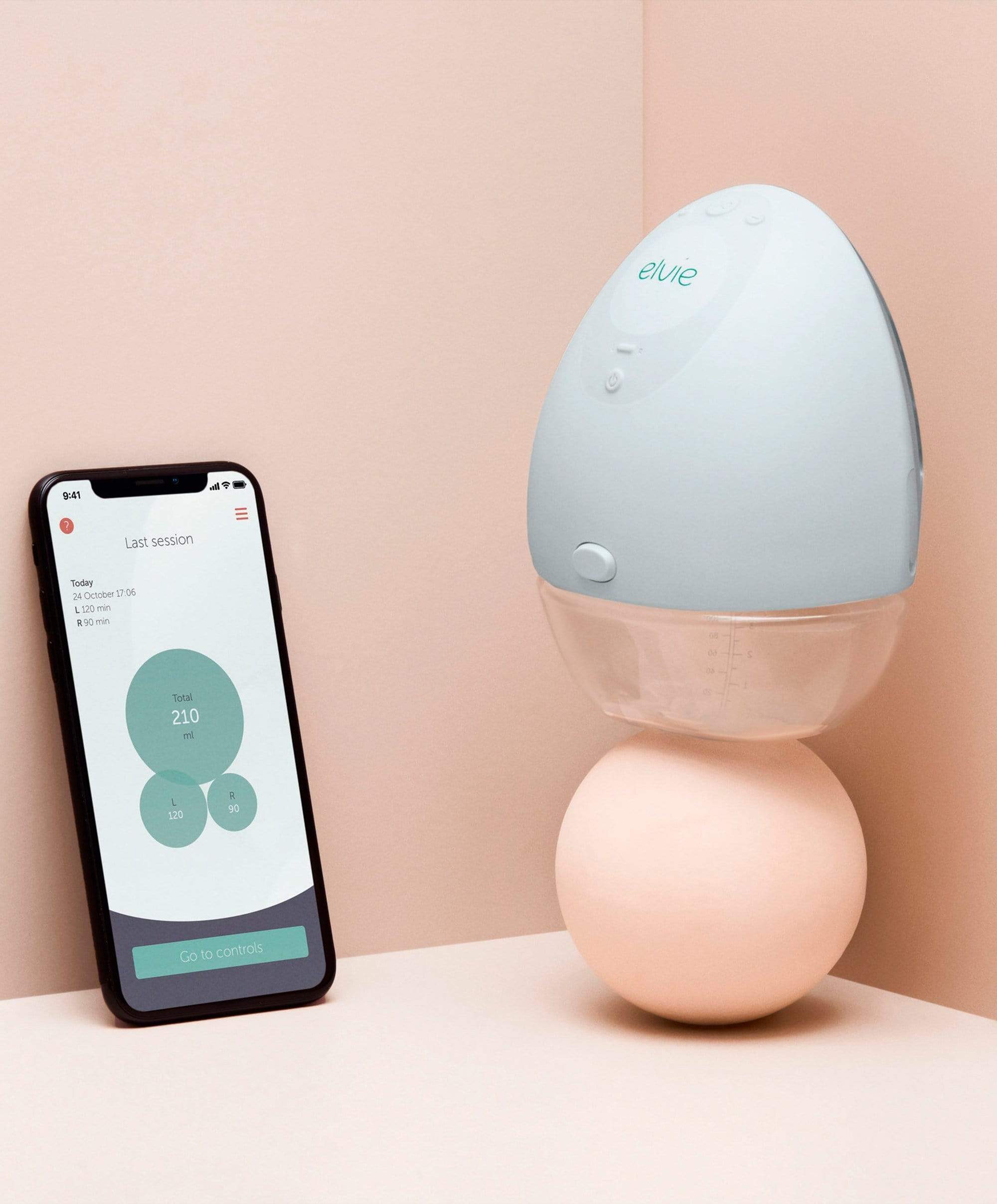 Elvie Electric Breast Pump With Elvie Catch Collection Cups - Image 3