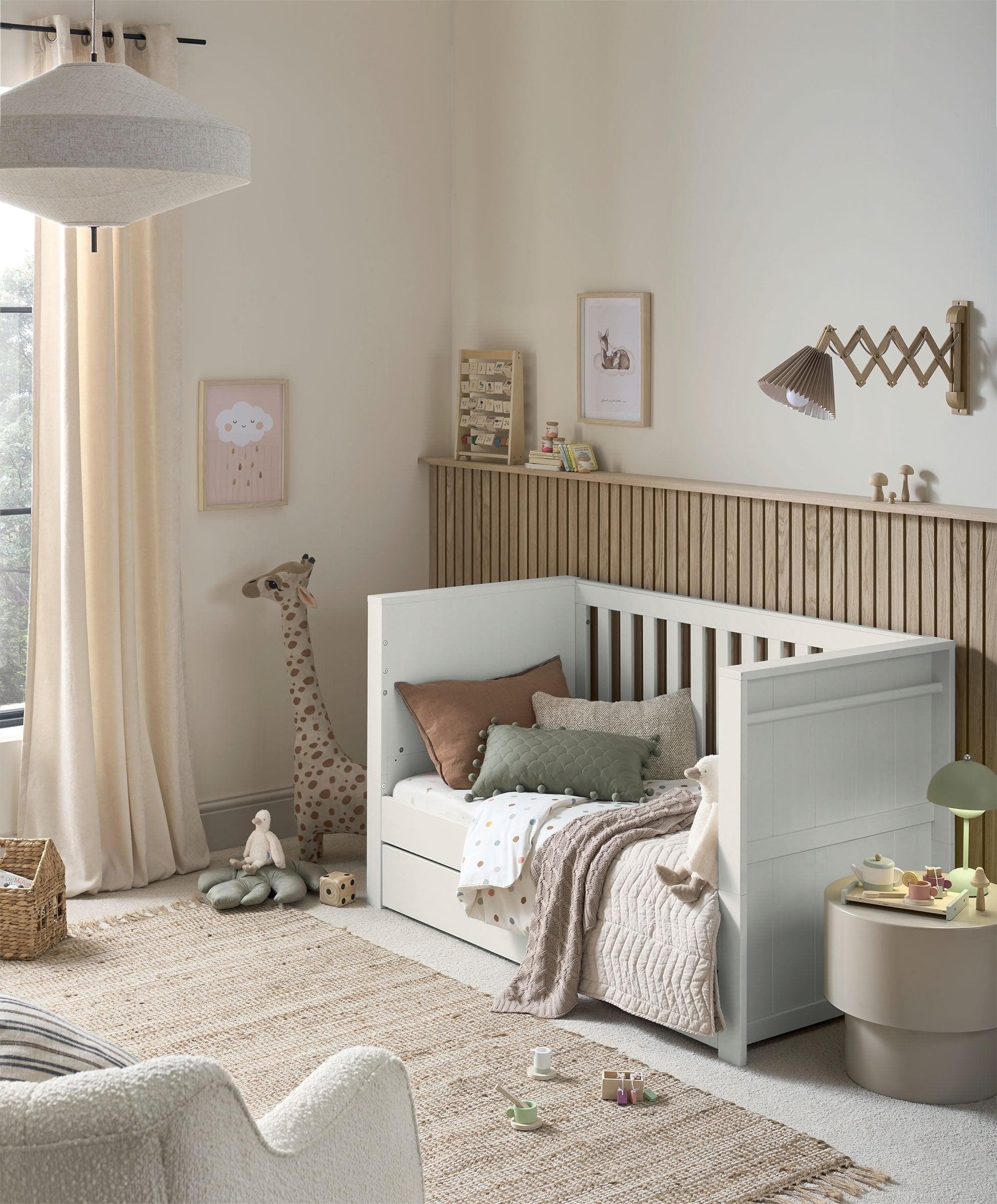 Franklin Cotbed - White Wash - Image 3