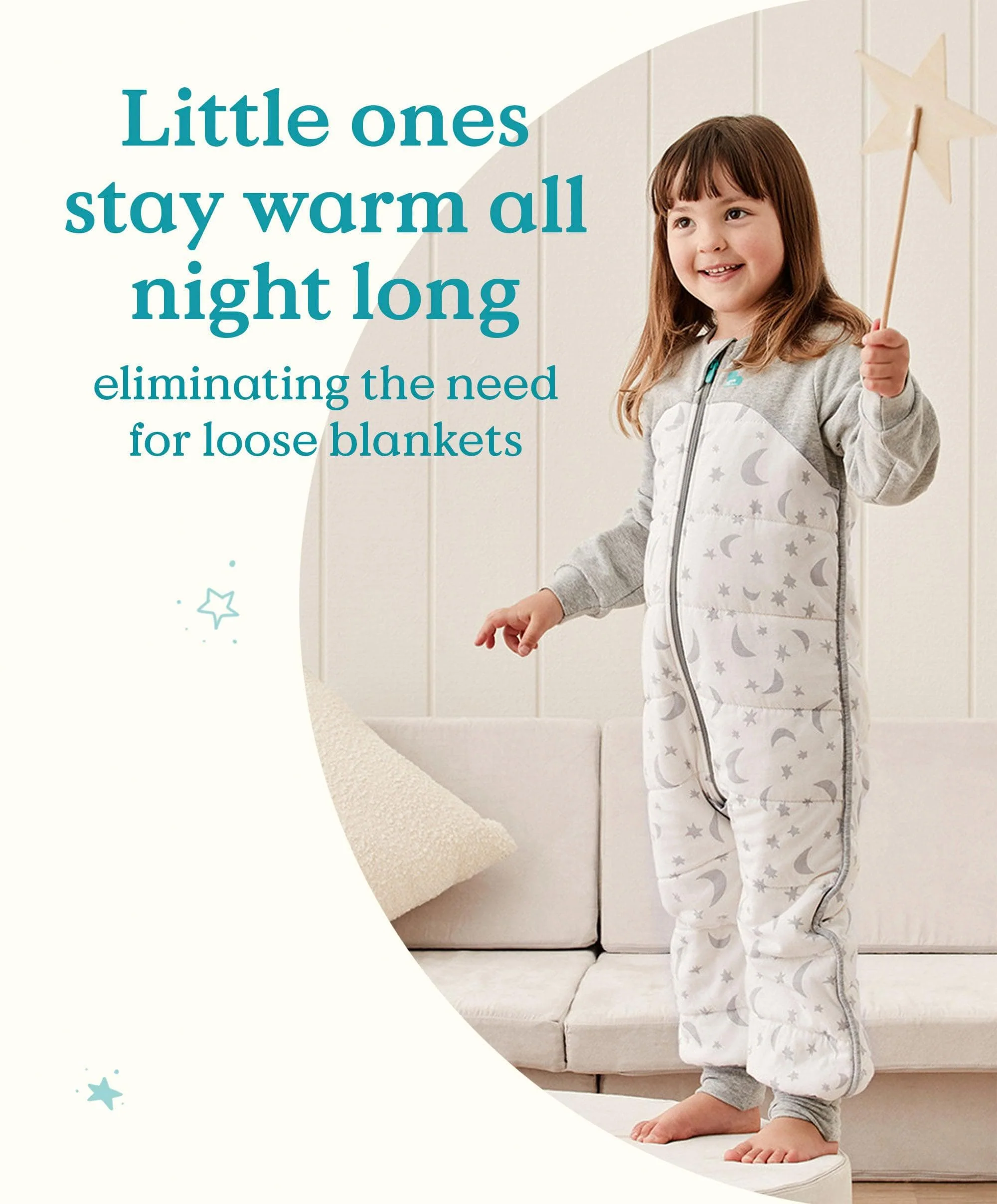 Love to Dream Sleep Suit 12-24 Months (2.5 Tog) - Moonlight Olive - Image 4