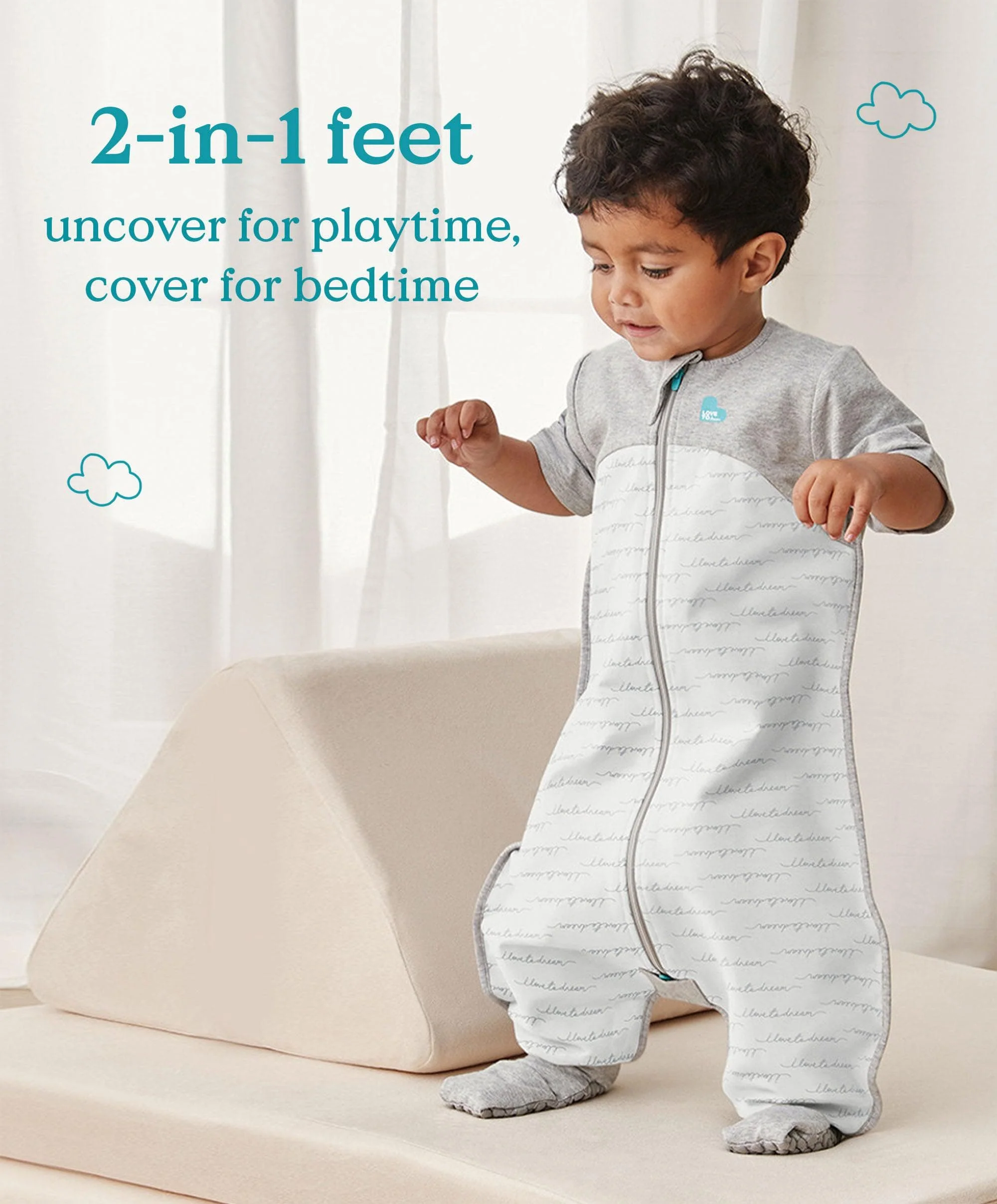 Love to Dream Sleep Suit 12-24 Months (2.5 Tog) - Moonlight Olive - Image 7