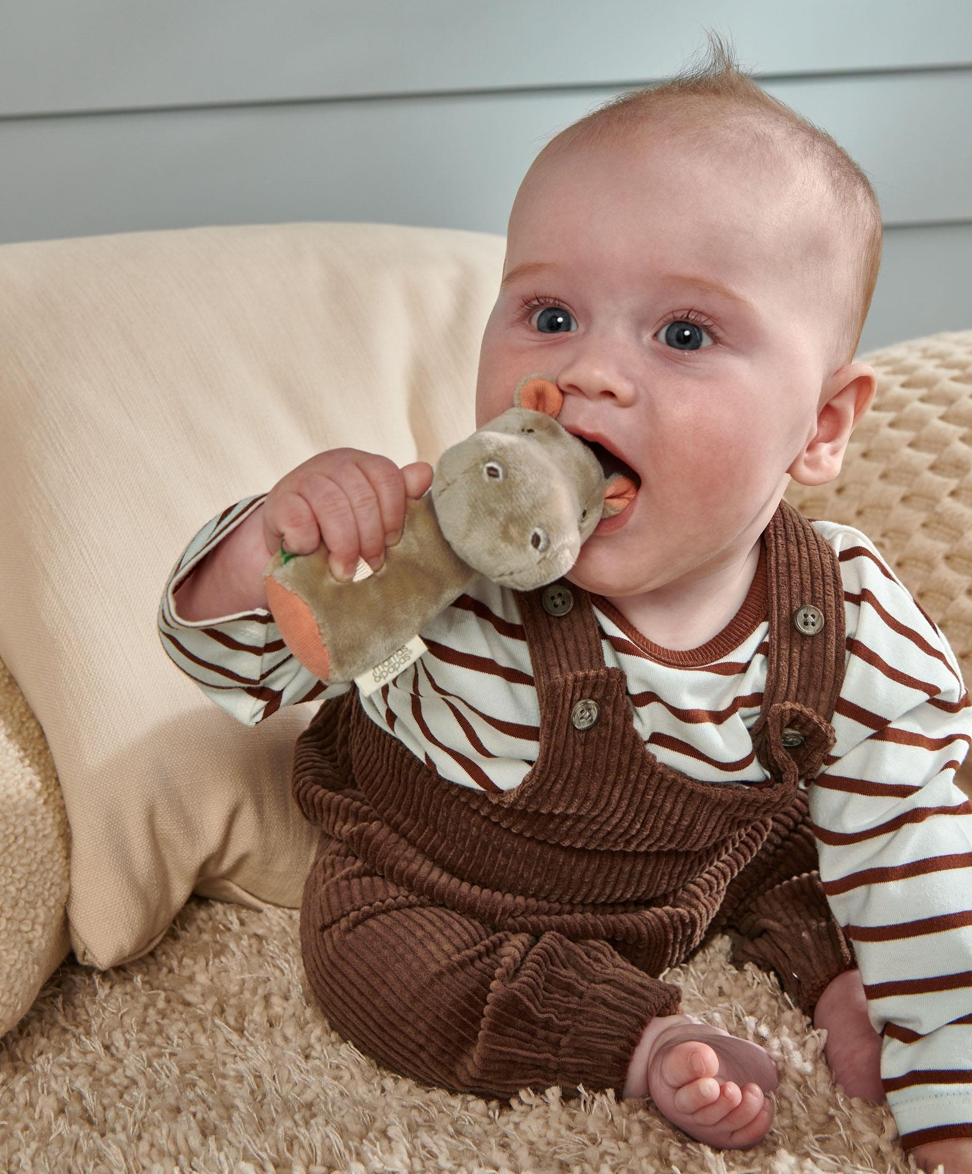 Mini Rattle - Henry Hippo - Image 3