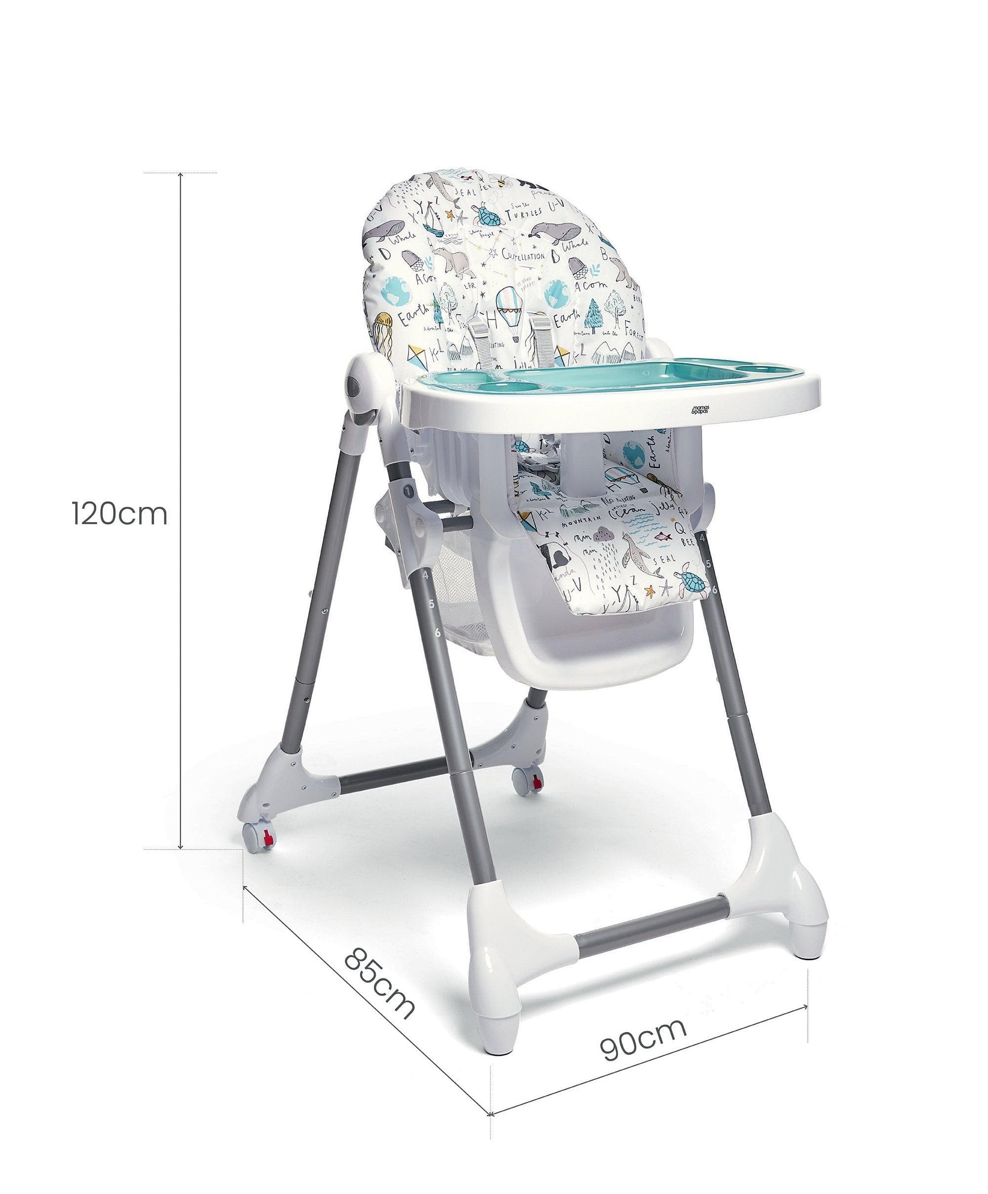 Snax Highchair - Happy Planet - Image 10