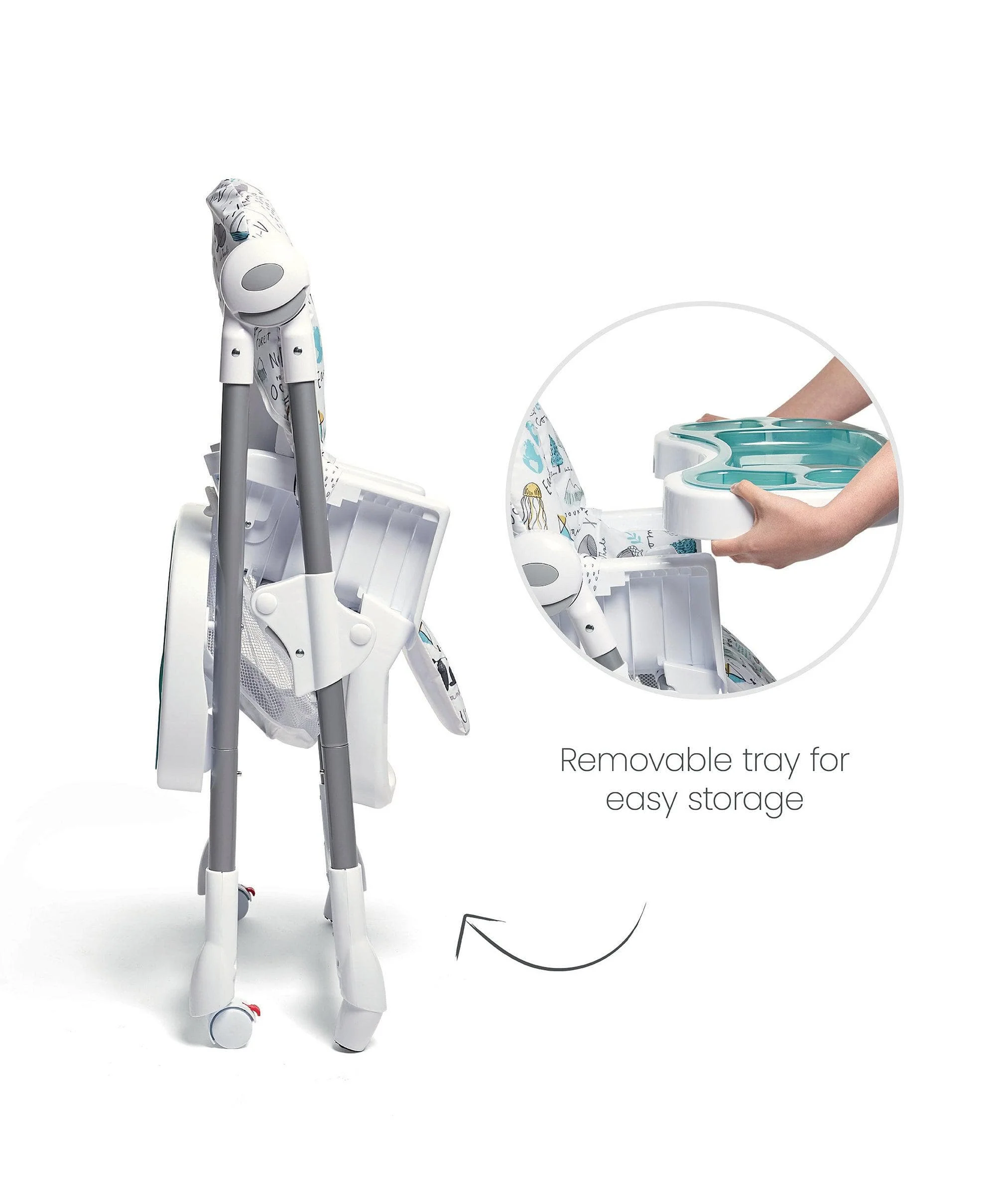 Snax Highchair - Happy Planet - Image 8