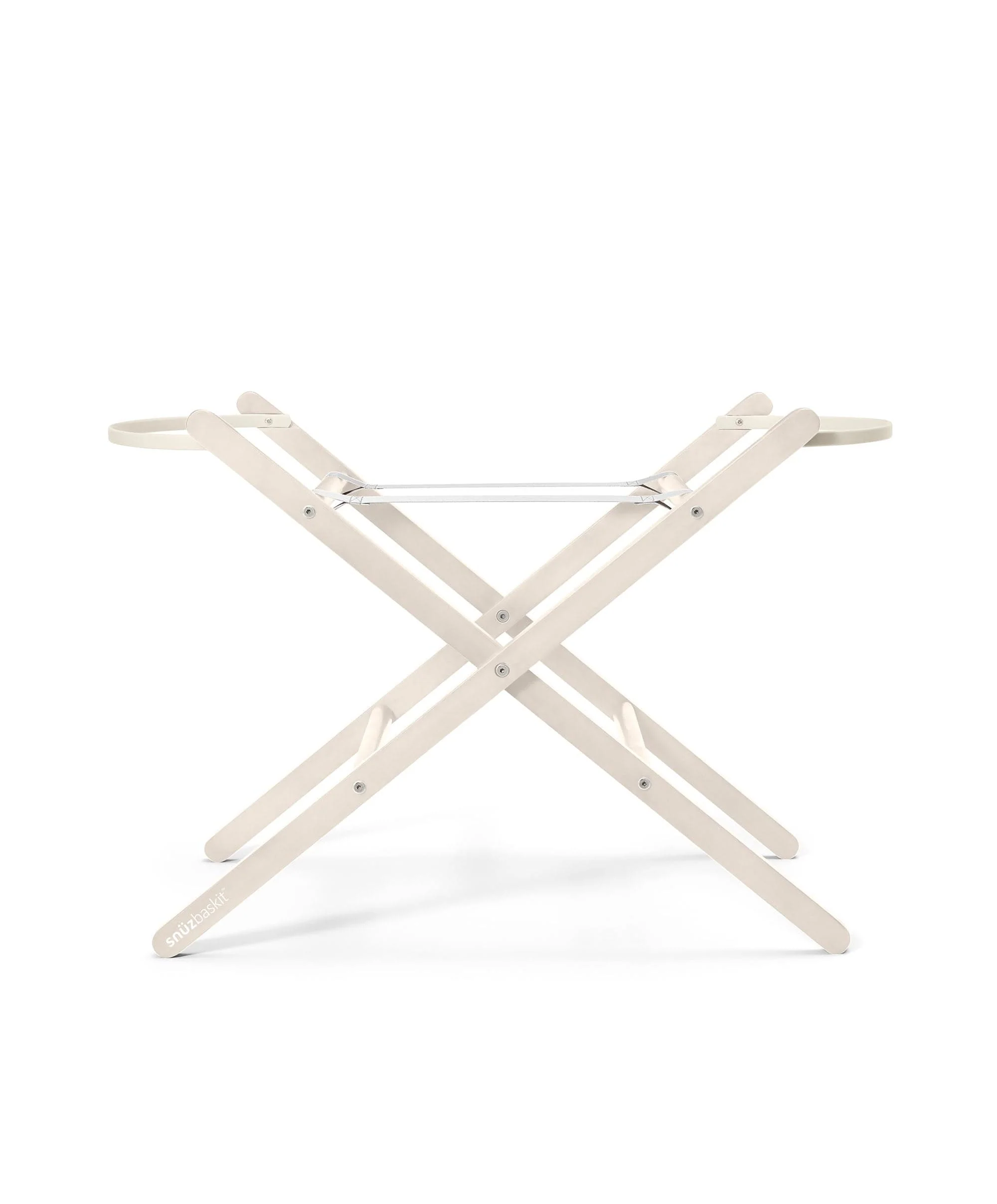 SnuzBaskit Barley Moses Basket and Cashmere Stand - Barley/Cashmere - Image 6